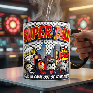 Funny Hero Sperm Magic Coffee Mug - Personalized Gifts For Dad 05palu300426