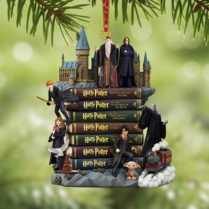 Fantasy Saga Book Ornament - Personalized Gift For Fantasy Lovers 02HUTA311025