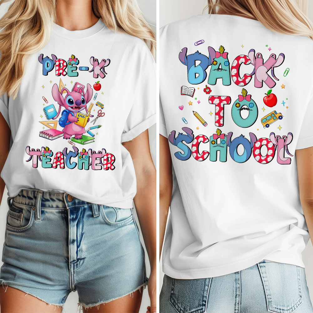 Teacher Back to School Shirt - Personalized Gifts For Teacher 03HUPU010725