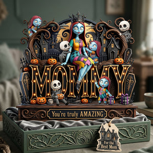 Mommy Spooky Acrylic Plaque - Personalized Gifts For Mom 03PATA030426-Homacus