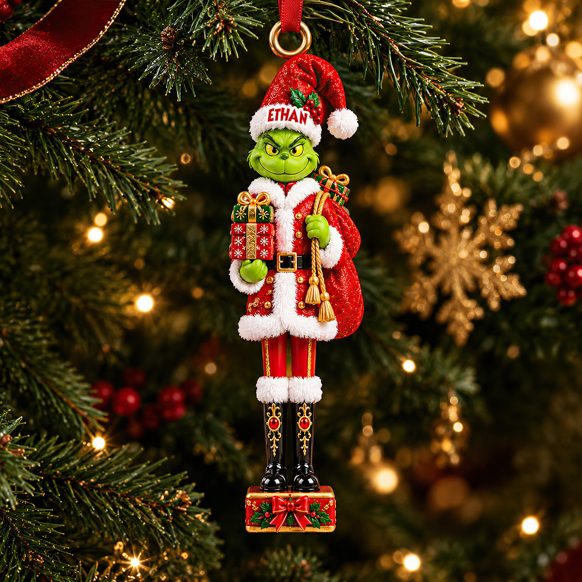Whimsical Character Acrylic Ornament - Personalized Christmas Gifts 02tydt171026