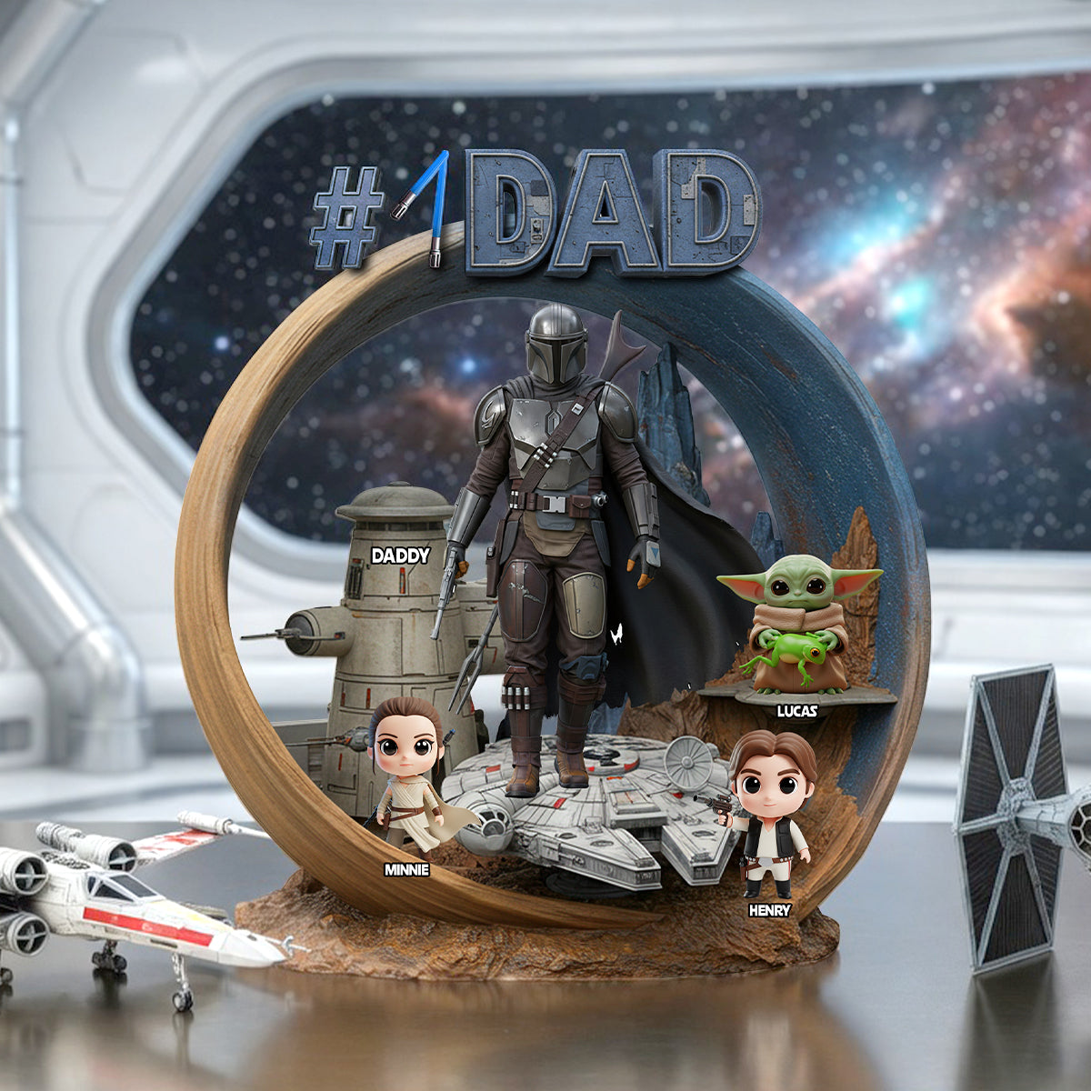 Strongest Dad Acrylic Plaque, Personalized Father's Day Gifts For Dad 02qhtn240426