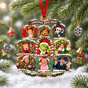 Christmas TV Series Ornament - Personalized Gifts For Christmas Ornament 04TYDH071026