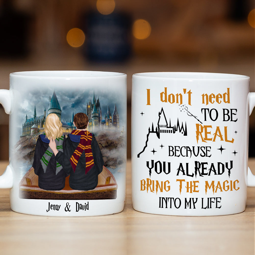 Magic Of Love Mug Personalized Gifts For Couple 02HUTN230525