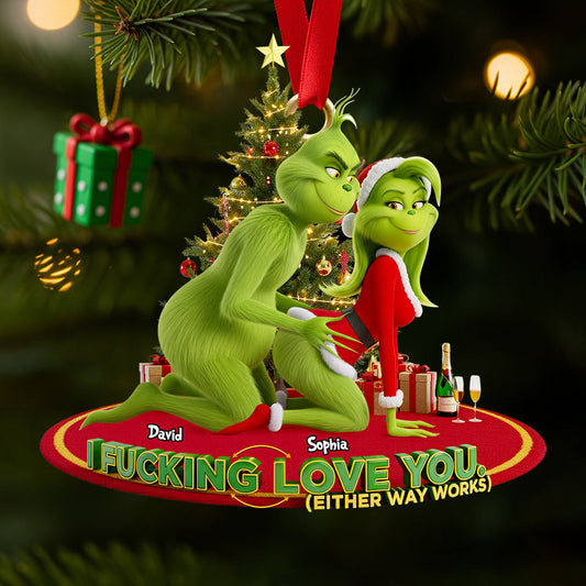 Personalized Gifts For Couple Christmas Ornament 01ohdt110925