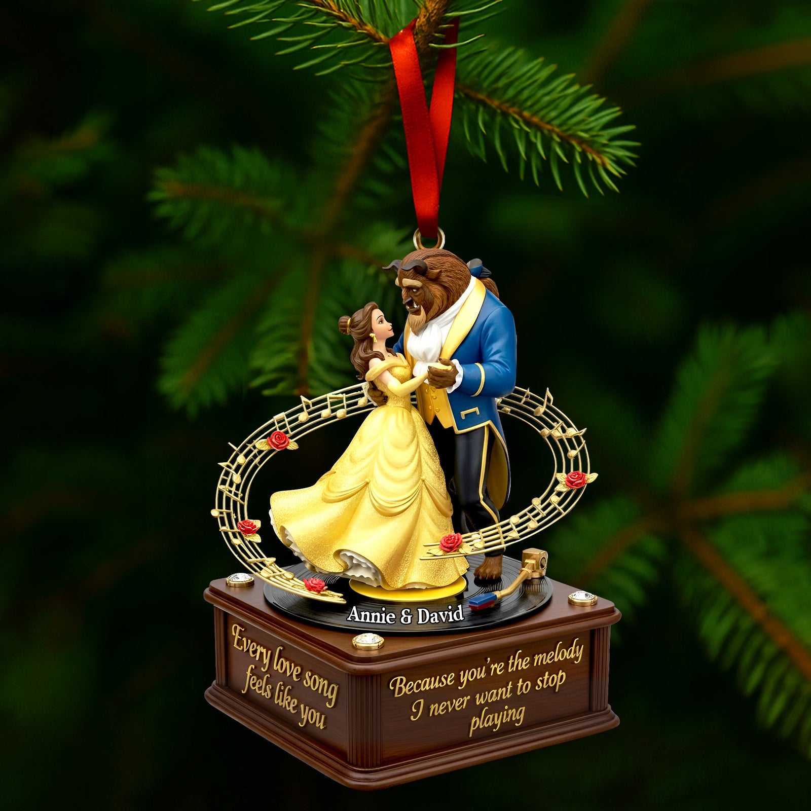 Love Song Christmas Ornament Personalized Gifts 09TOLU211125
