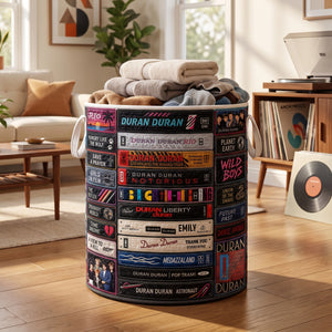 Retro Pop Style Laundry Basket- Personalized Gifts 03HUQN100726
