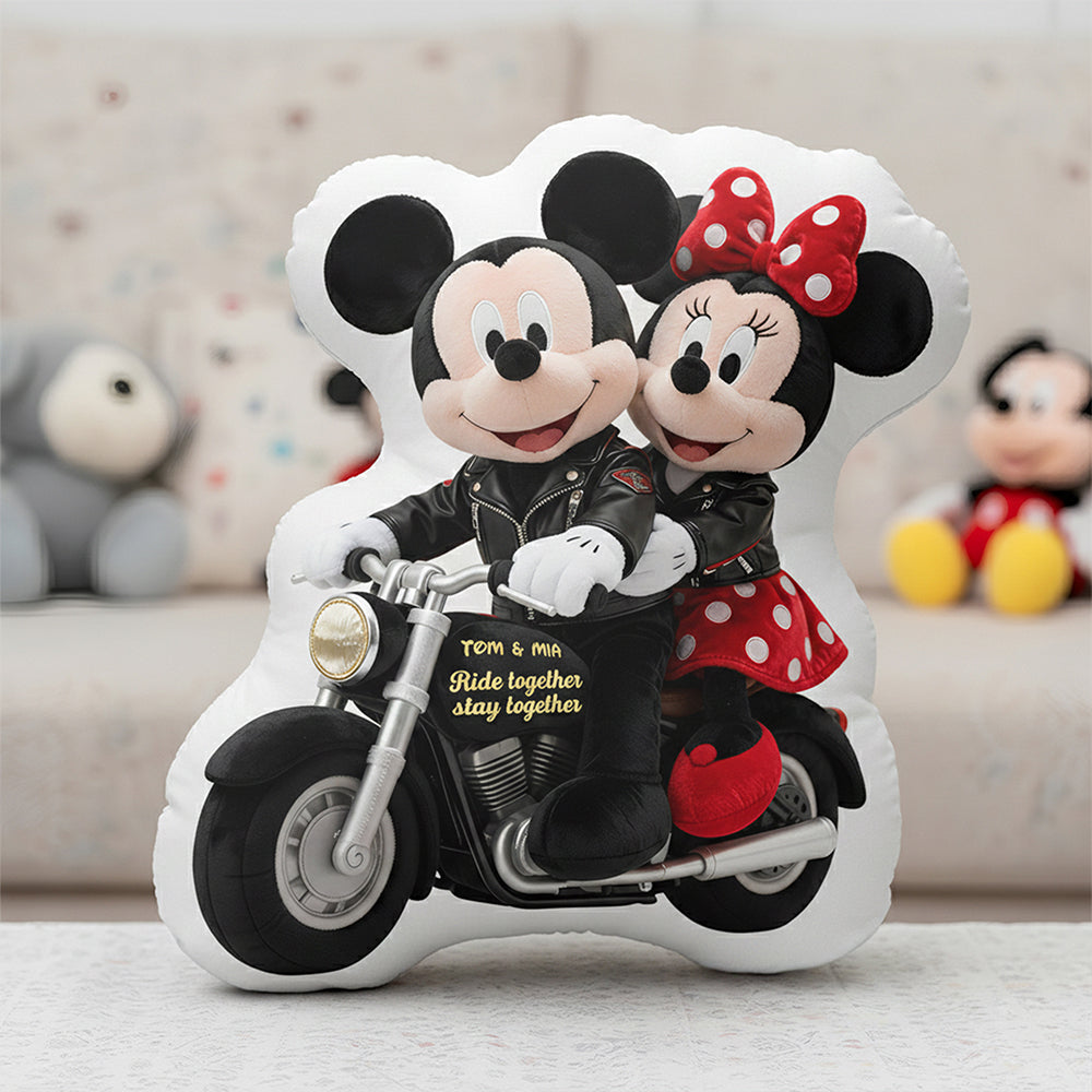 Ride Together Stay Together - Pillow Personalized Gifts For Couple 04TODT181225
