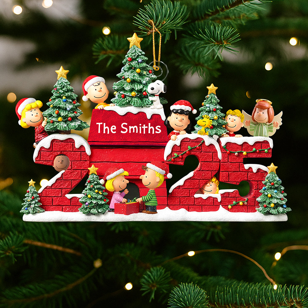 Cute Joyful Christmas Ornament, Personalized Gifts For Movie Fans 01qhqn120925
