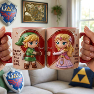 Set Of 2 Coffee Mugs - Lovely Couple - Personalized Coffee Mug Set 02toqn220126