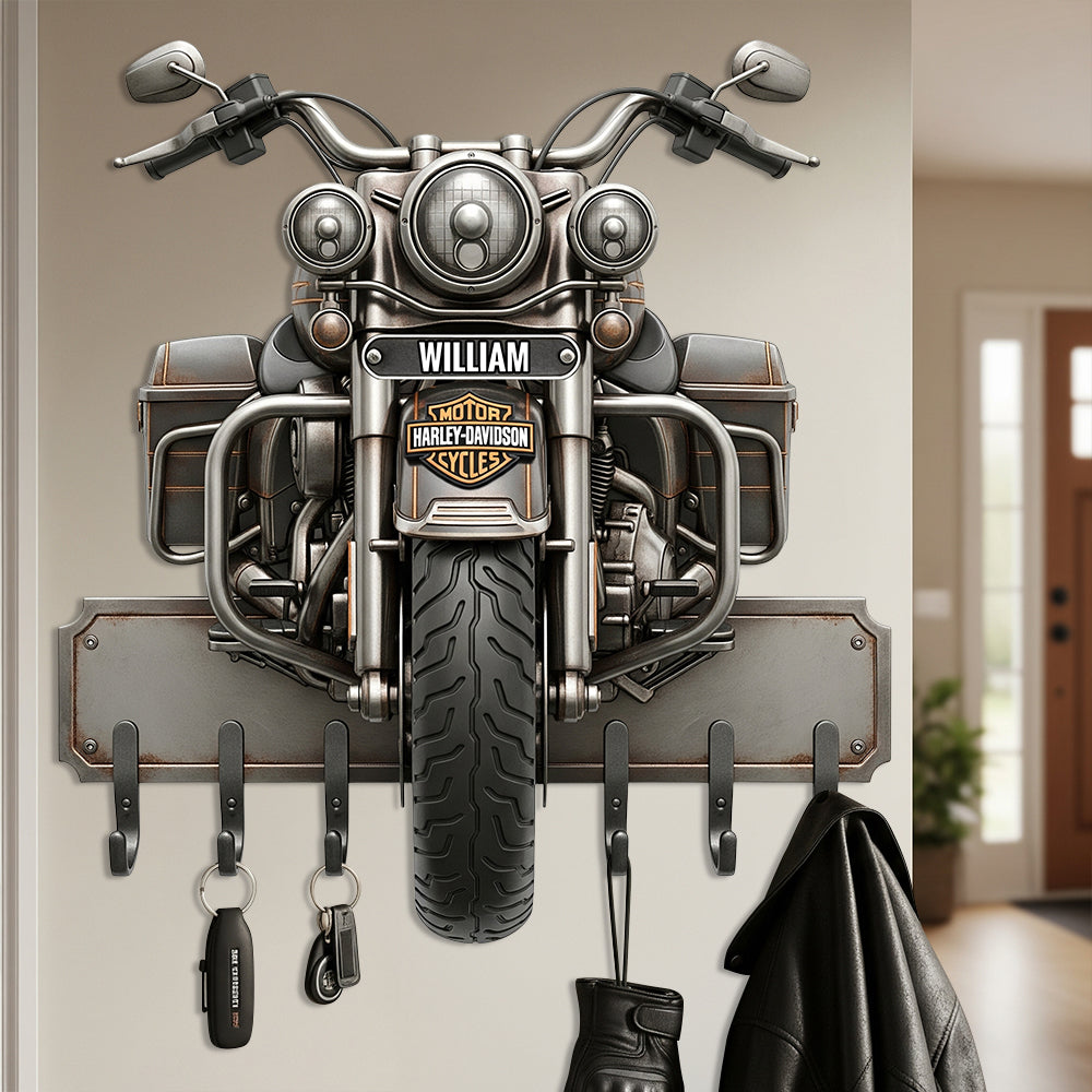 Motorcycle Racing Key Hanger - Personalized Gift For Biker 05NADT050725