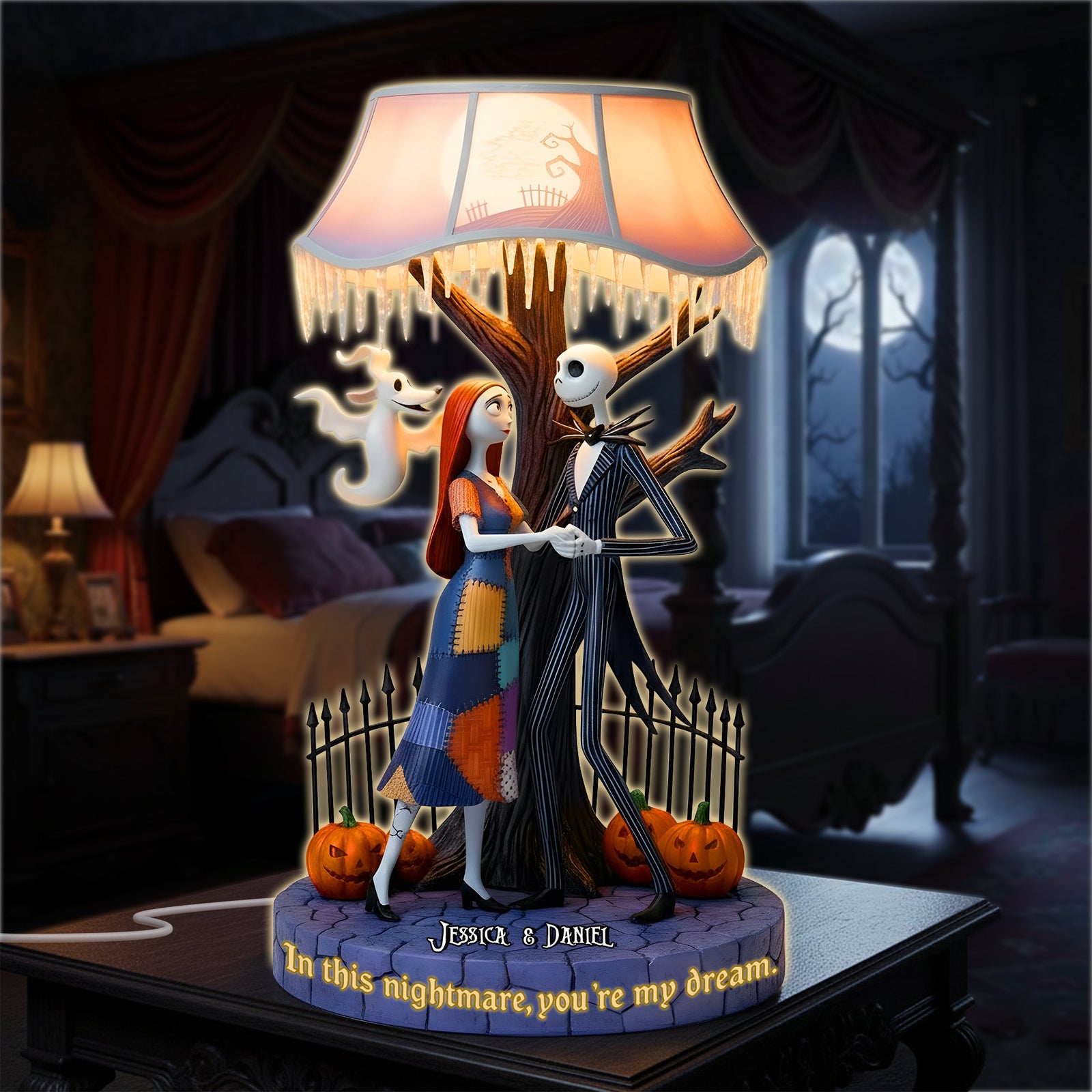 Dancing Couple Acrylic Light Box - Personalized Gifts For Couple 07tolu011225