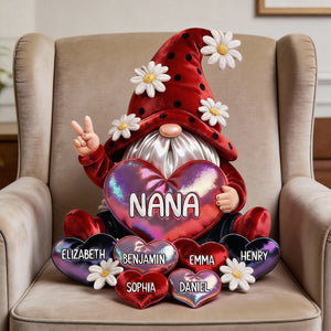 Gnomes Shaped Pillow Personalized Gifts For Grandma 03tgtn030226