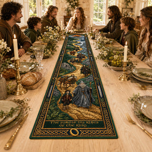 Legends Never Fade Quilted Table Runner - Personalized Gifts 04HUDT140826