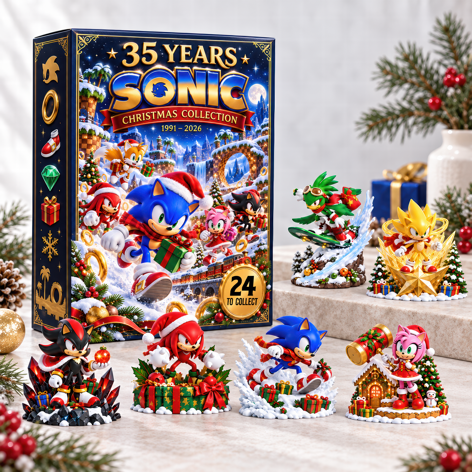 Super Speed Legendary Adventure 35th Anniversary Advent Calendar Blind Box - Personalized Christmas Gifts 05ttqn071026
