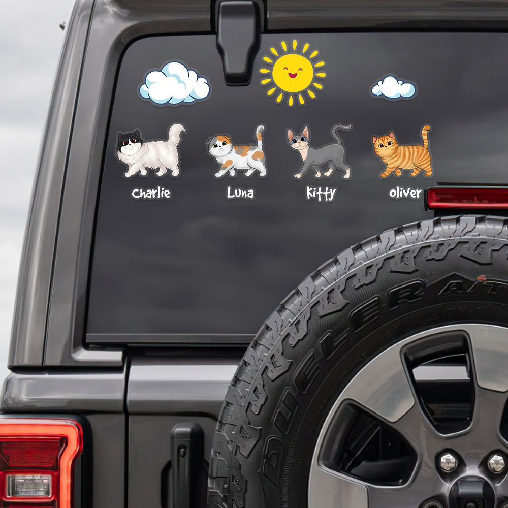 Personalized Gifts For Cat Lover Decal 07acqn030724-Homacus