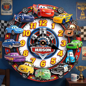 Speed Legends Wall Clock Personalized Gifts For Speed Lovers 01NADT170326