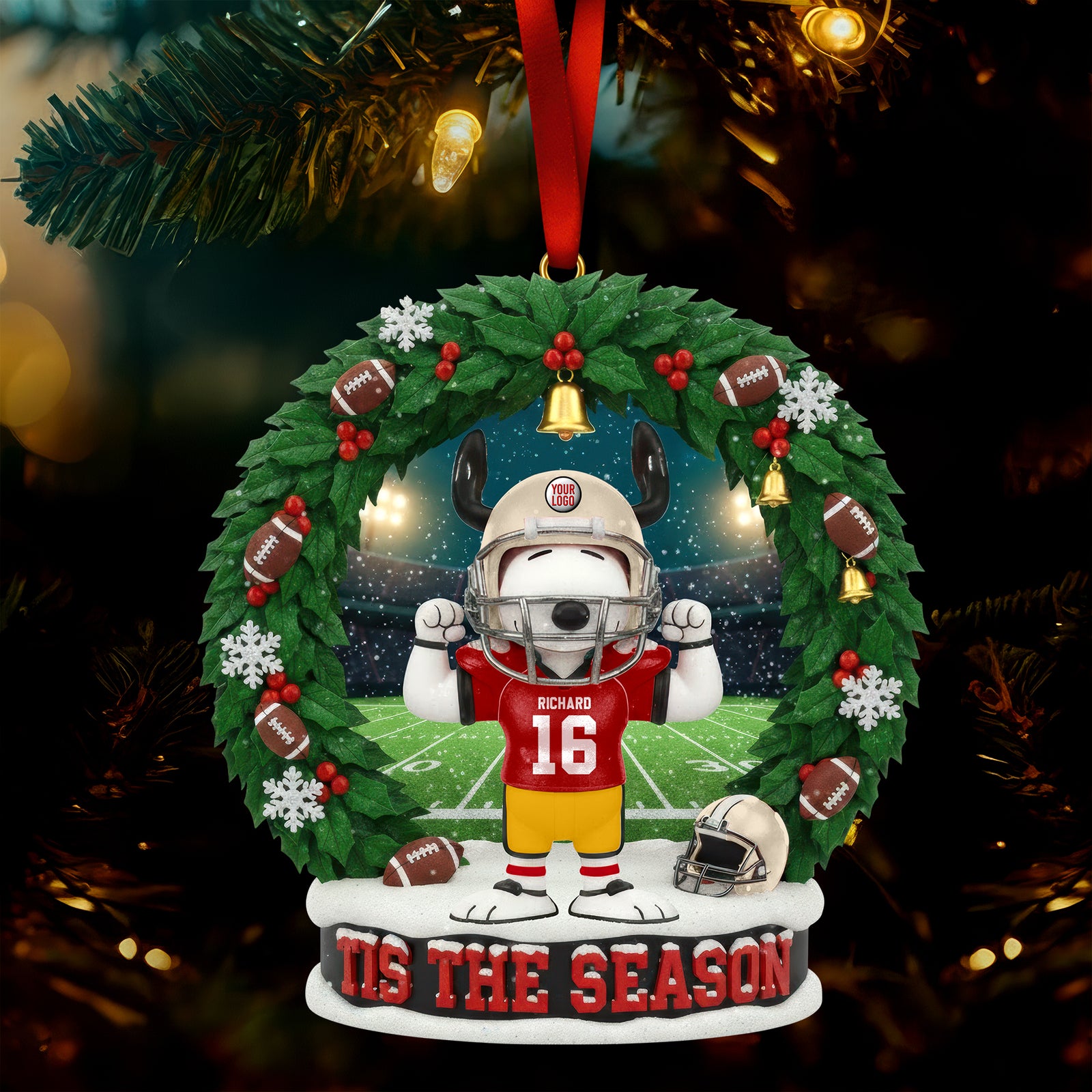Team Pride Christmas Ornament - Personalized Gifts For Sport Lovers 04toqn201025