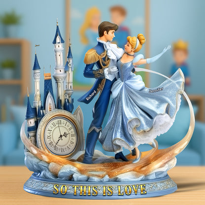 Couple Dancing Acrylic Plaque - Personalized Gifts For Couple 06tgqn060525
