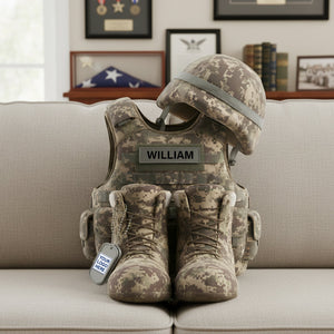 Honoring Heroes Pillow Personalized Gifts for Veterans 09OHLU151125