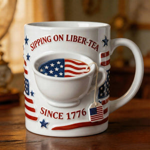Proud Liber-tea Mug, Personalized Gifts For Tea Lovers 03QHQN280226