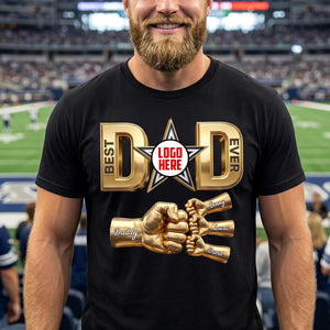 Game Day Dad & Kids Matching Shirt - Personalized Gift For Sporty Dads 04NATN220526