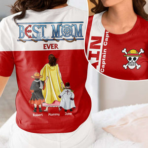Personalized Gifts For Pirate Mom Shirt Best Mom Ever-Homacus