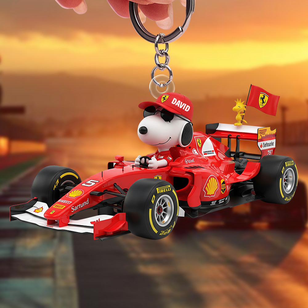 Personalized Gifts For Racing Lovers Keychain 03natn200625