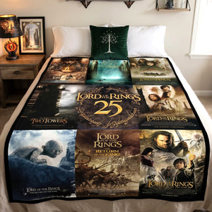 Epic Fantasy Movie Poster Blanket - Personalized Gifts For Movie Lovers 05NATN021026