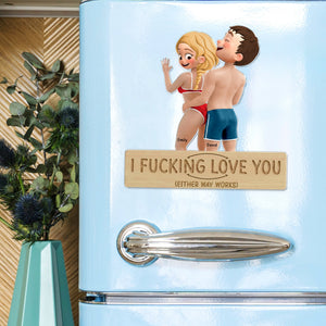 Have Fun Couple Fridge Magnet – Personalized Gifts for Couples 05qhqn271125