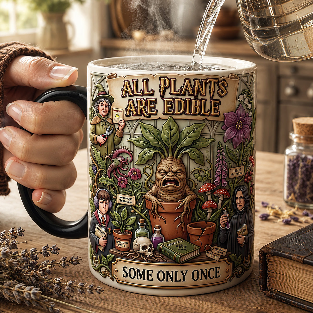 All Plants Are Edible Magic Coffee Mug - Personalized Gifts For Fantasy Lovers 05tydt250726