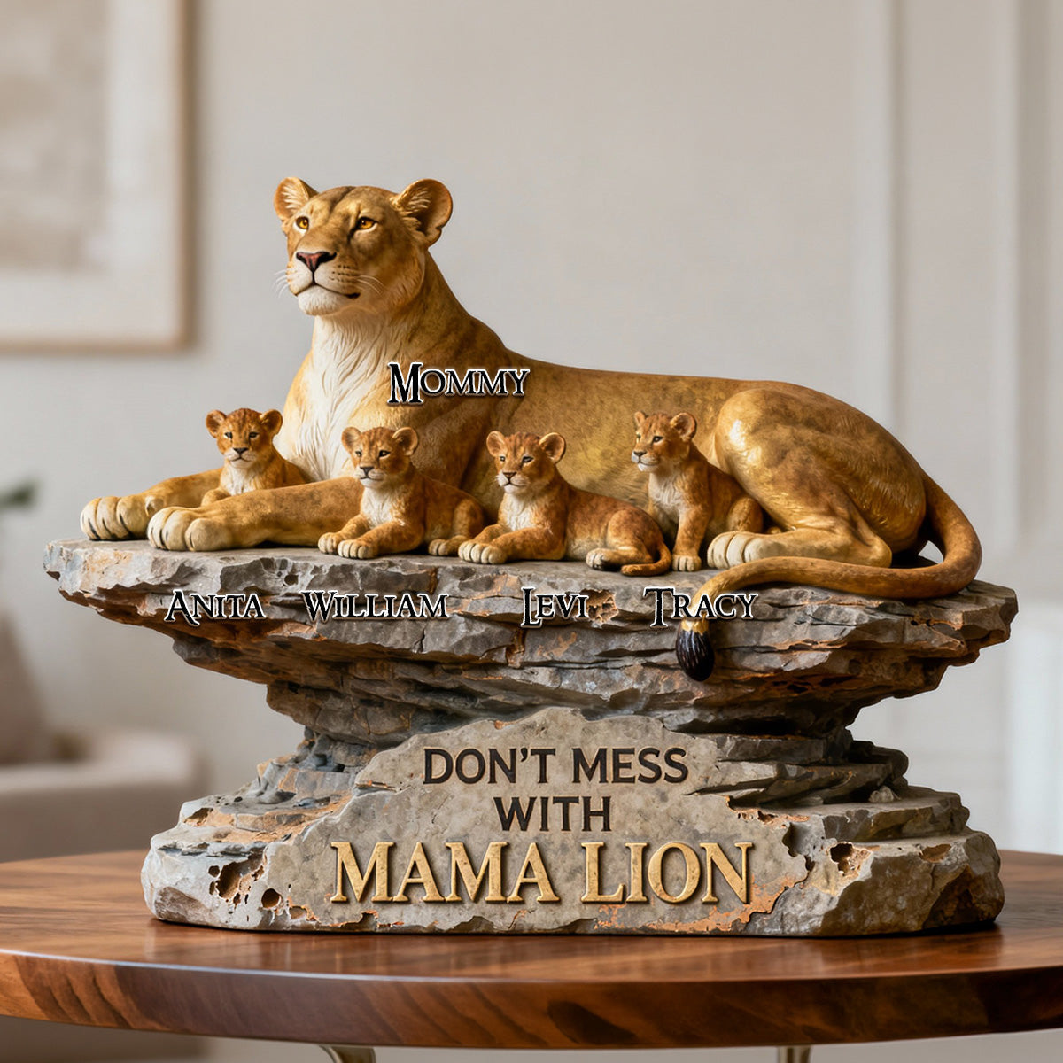 Strong & Proud Family Acrylic Plaque - Personalized Gifts For Mom 04KIMG230226