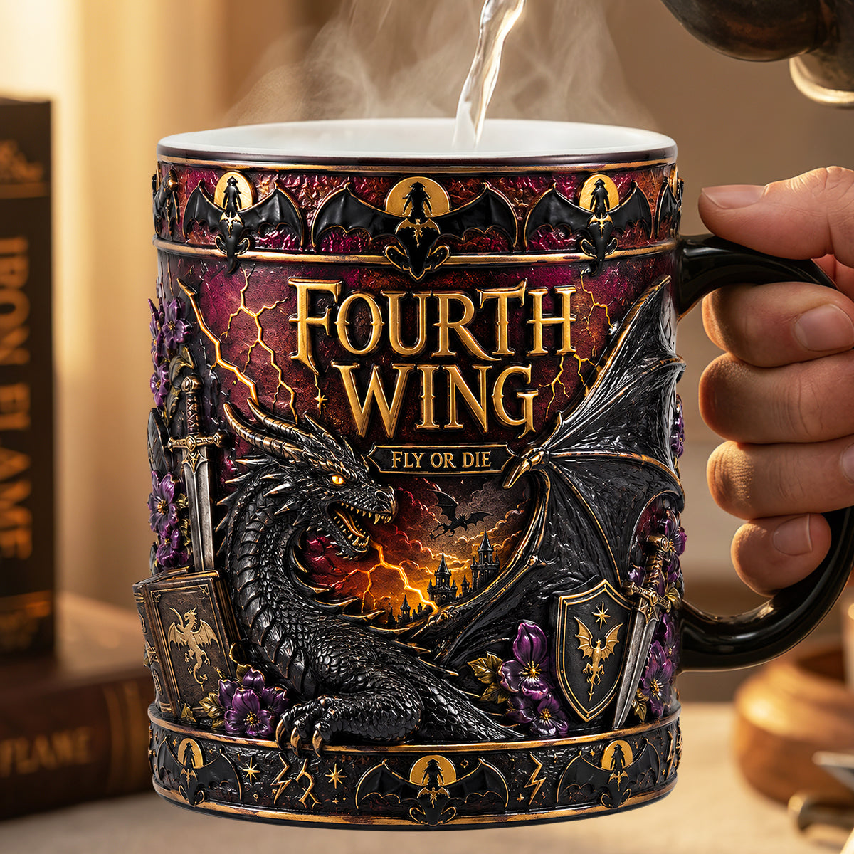 Epic Fantasy Magic Coffee Mug - Personalized Gifts For Book Lovers 07NADT090726