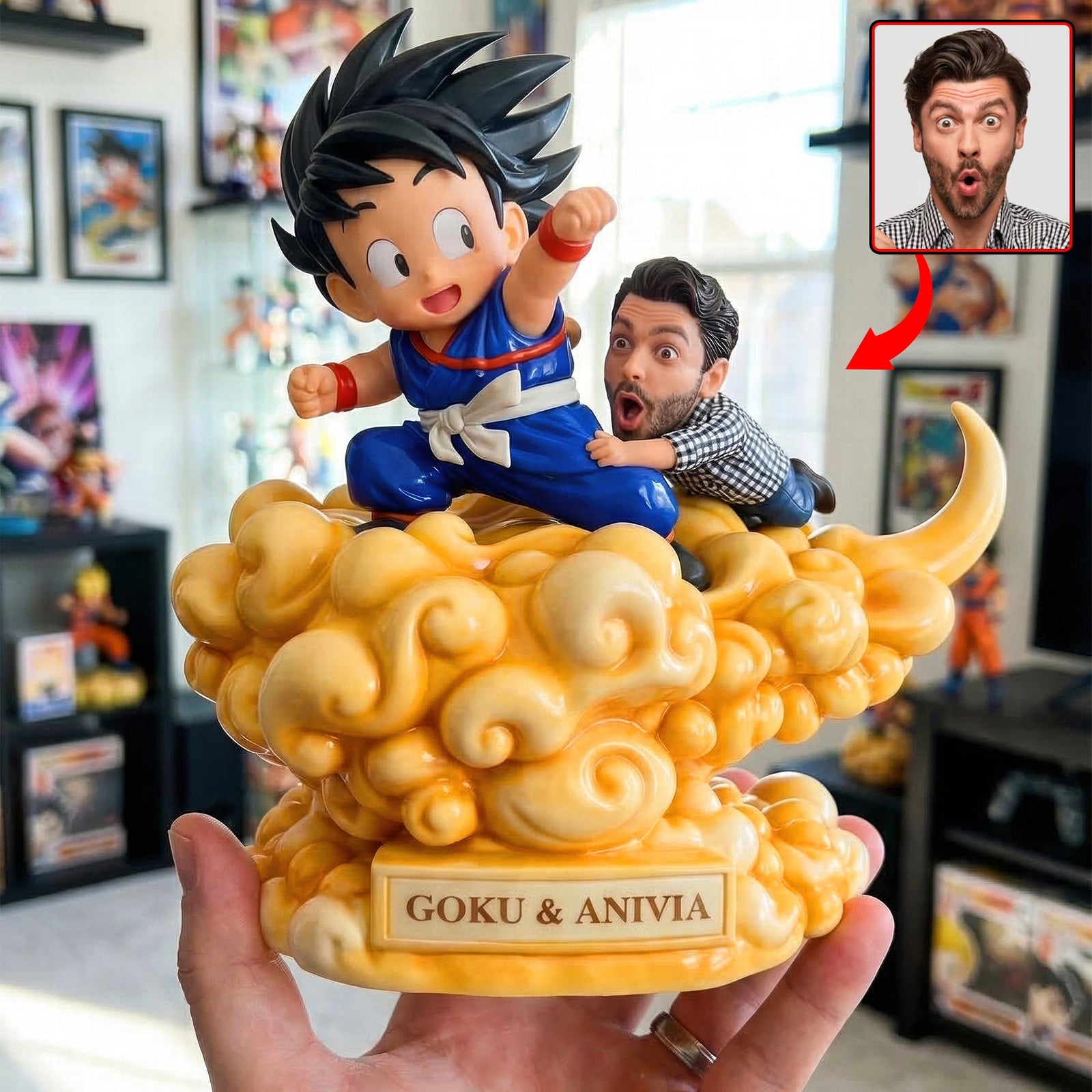 Cute Ultimate Warrior And You Acrylic Plaque - Custom Photo Gifts 02toqn180326