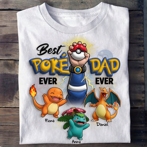 Adventure Game Dad And Kids Shirt - Personalized Gifts For Father's Day Shirt 01OHLU150526