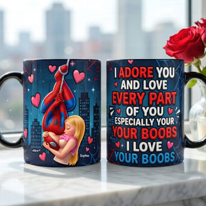 Chaos In Love Magic Mug - Personalized Gifts For Couples 04huqn300626