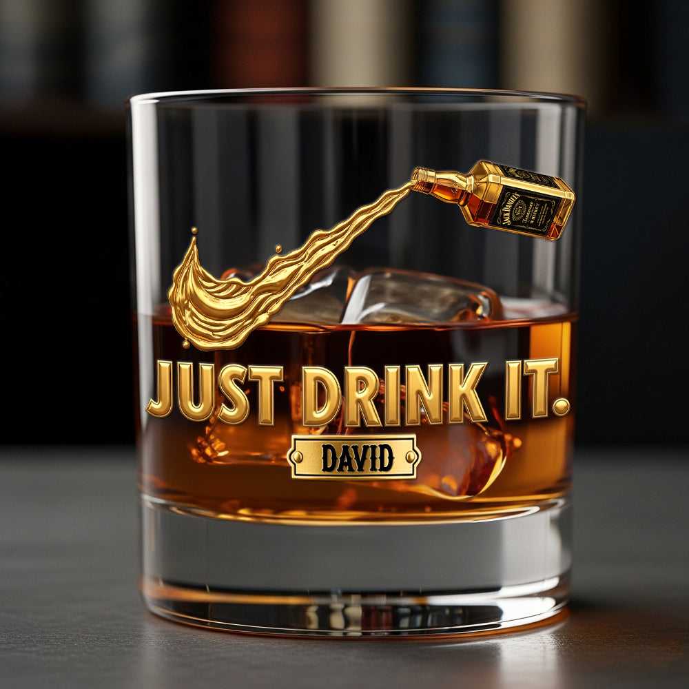 Personalized Gifts For Drinking Lovers Whiskey Glass 05hytn190825