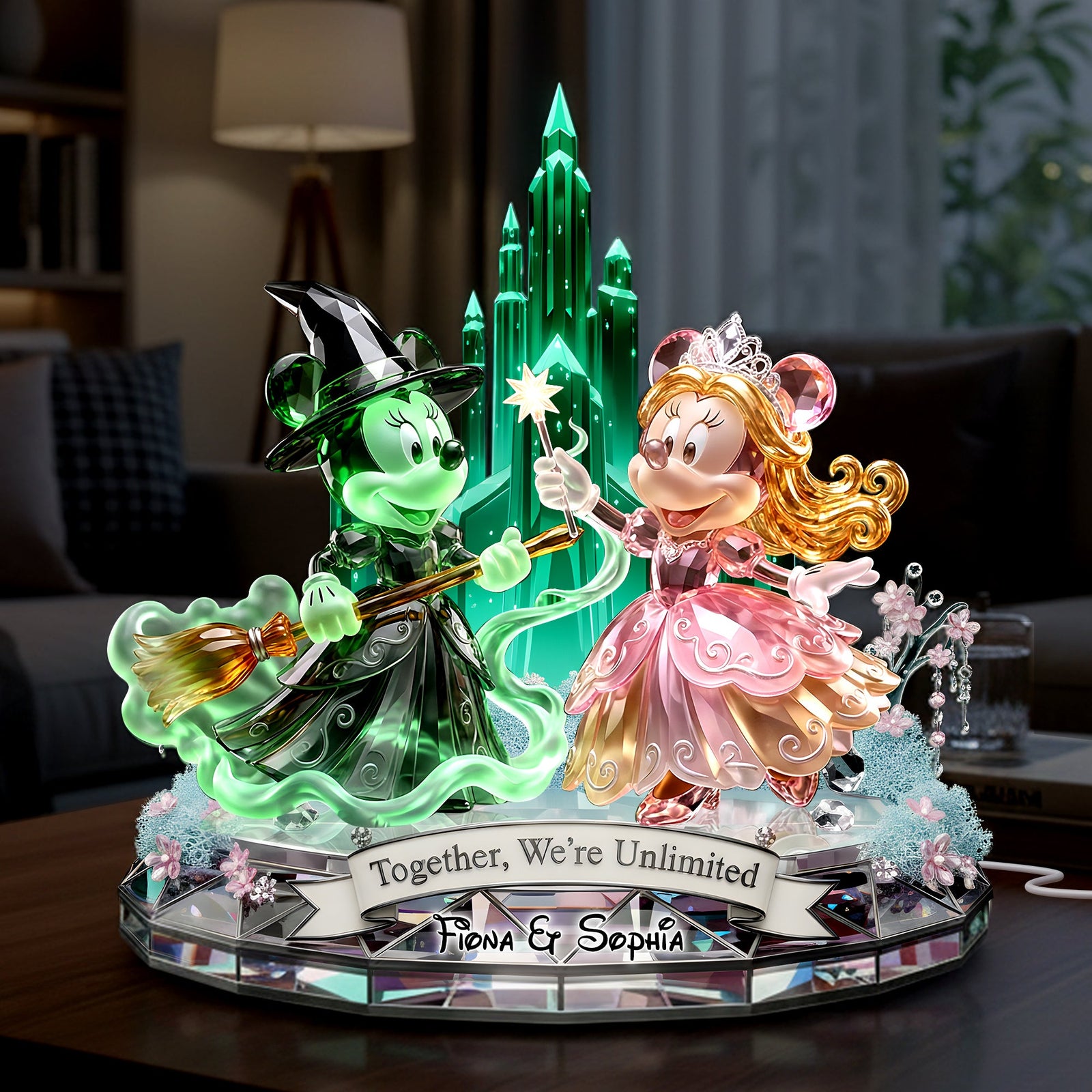 We're Unlimited Friend Acrylic Light Box - Personalized Gift For Friends 04PALU021225