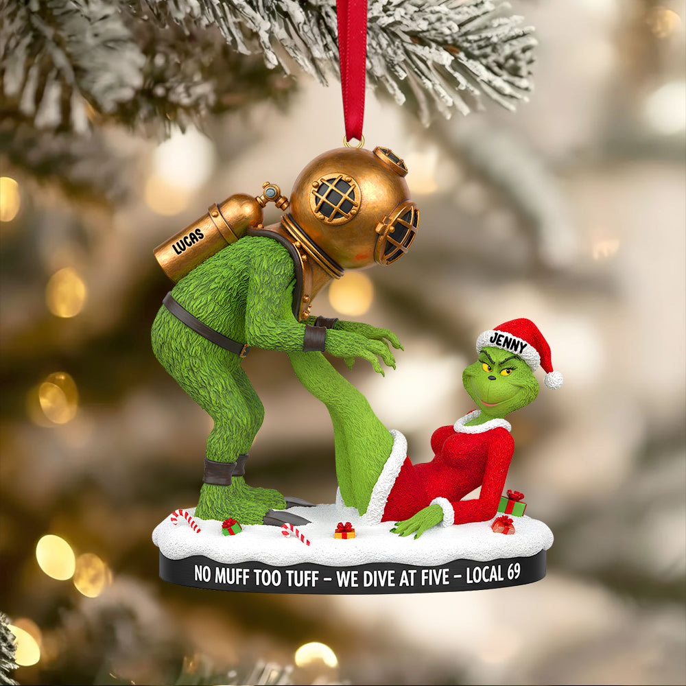 Personalized Gifts For Couple Christmas Ornament 01natn041025