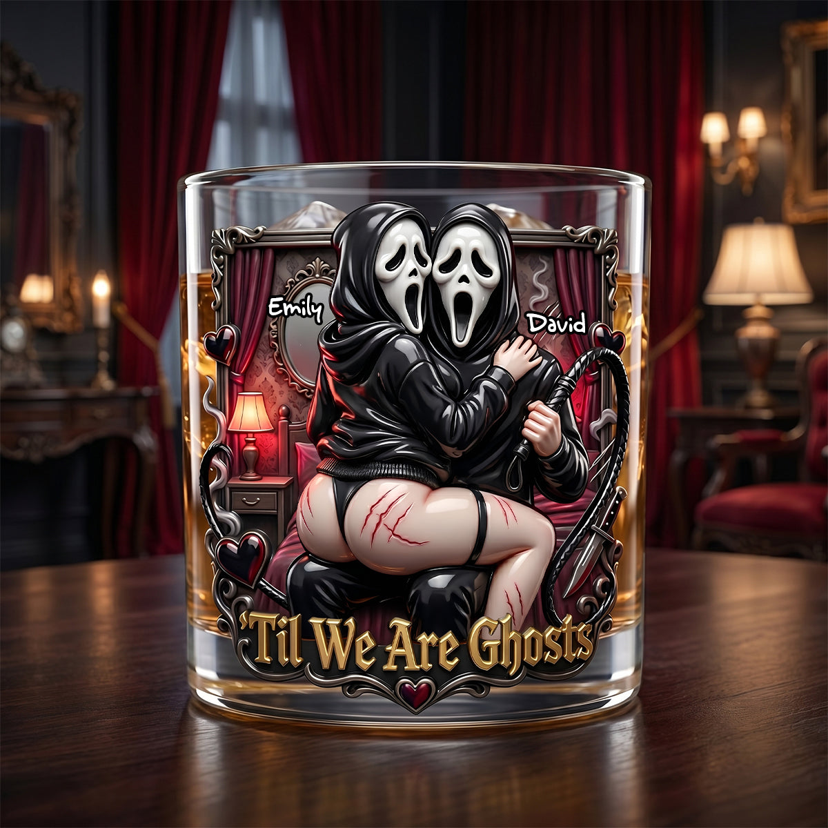 Naughty Couples Drinking Glass - Personalized Gifts For Couples 05tydh220626