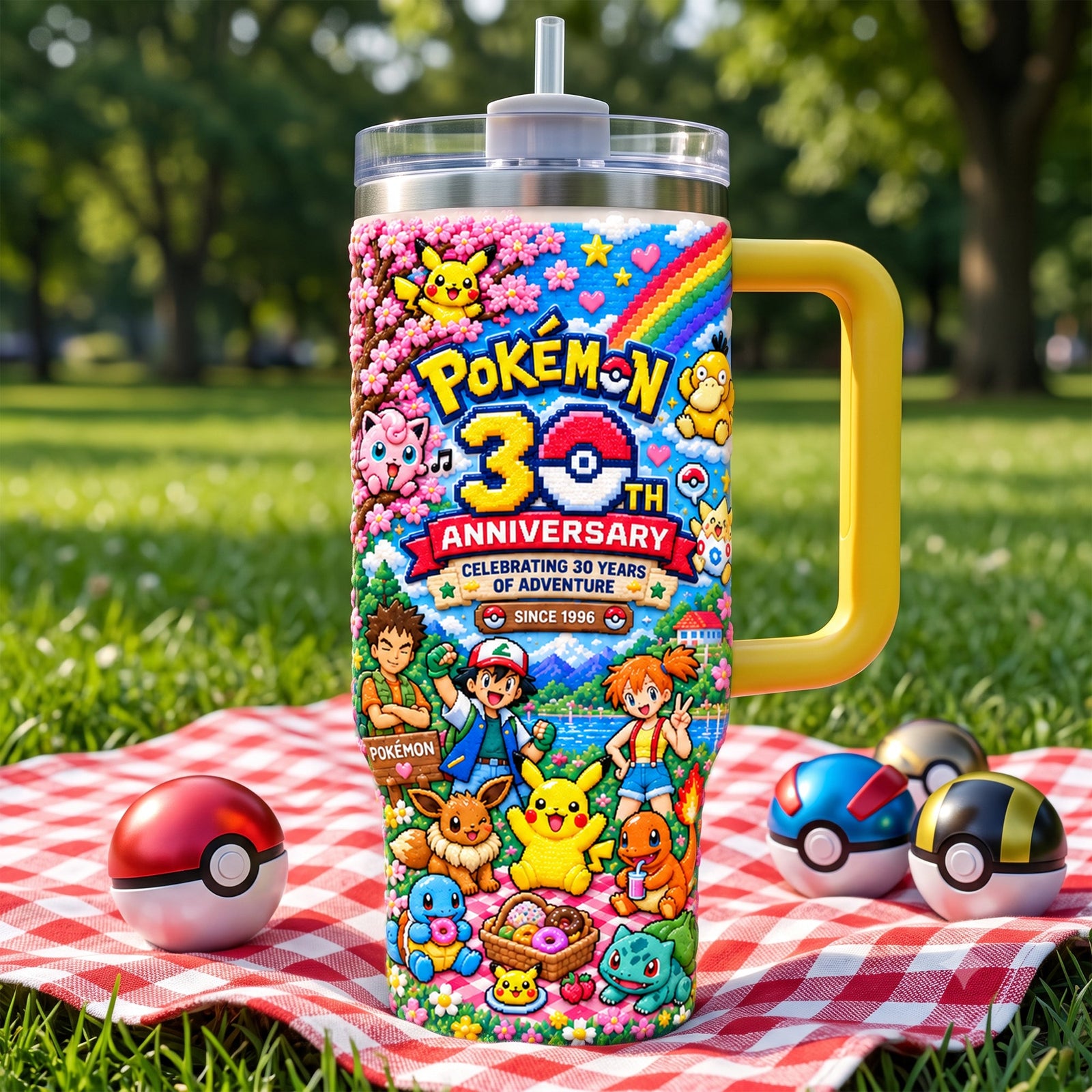 30th Anniversary Adventure Tumbler - Personalized Gifts For Game Lovers 01PALU151026