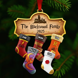 Christmas Stockings Ornament Personalized Gifts For Family 03HUDT251025
