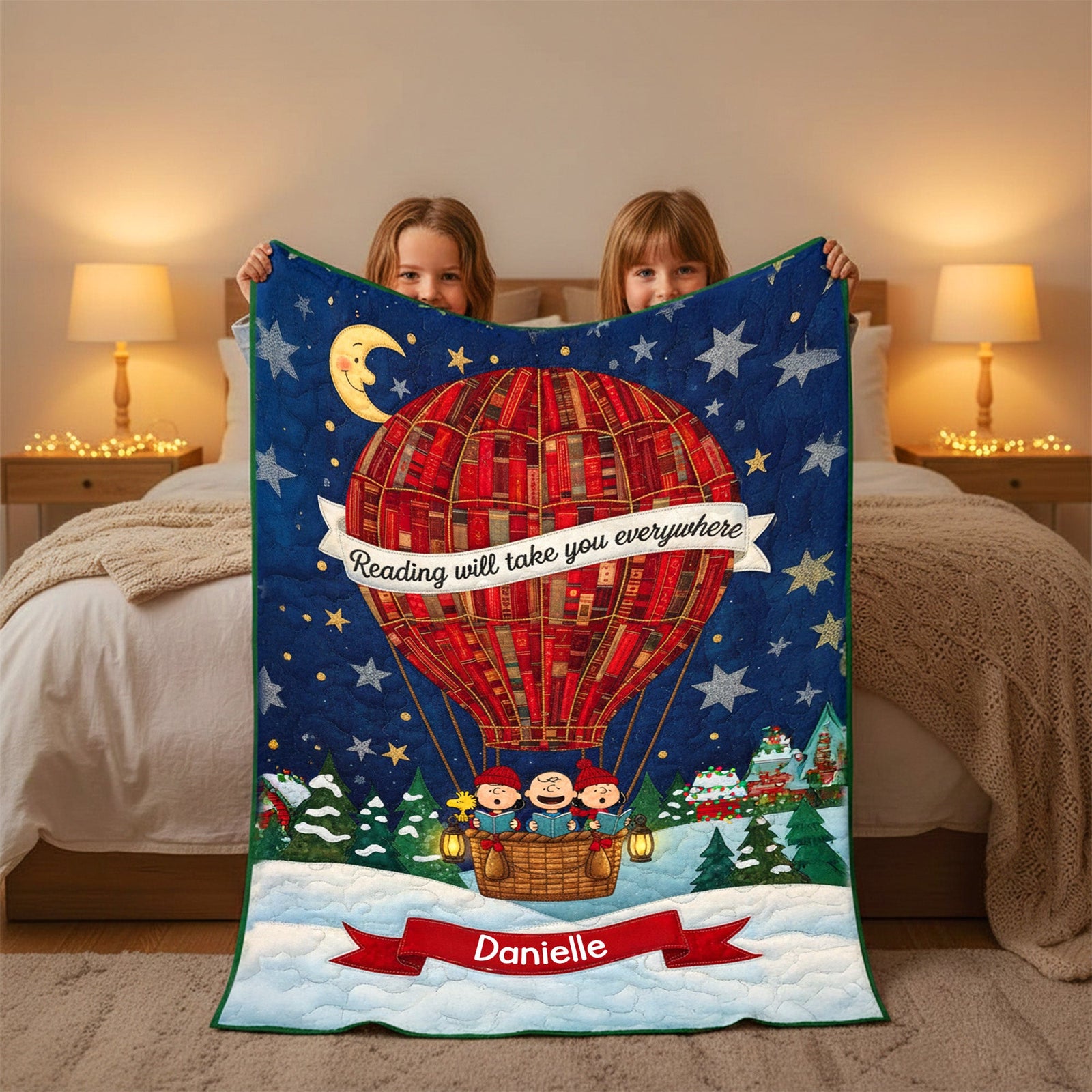 Christmas Quilt Bed Set - Personalized Gifts For Book Lover 02tomg211125