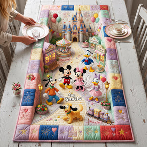 Sweet Street Quilted Table Runner - Personalized Gifts 04NATA110826