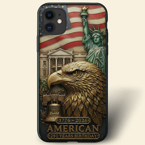America 250th Anniversary Phone Case - Personalized Gifts 02toqn020226
