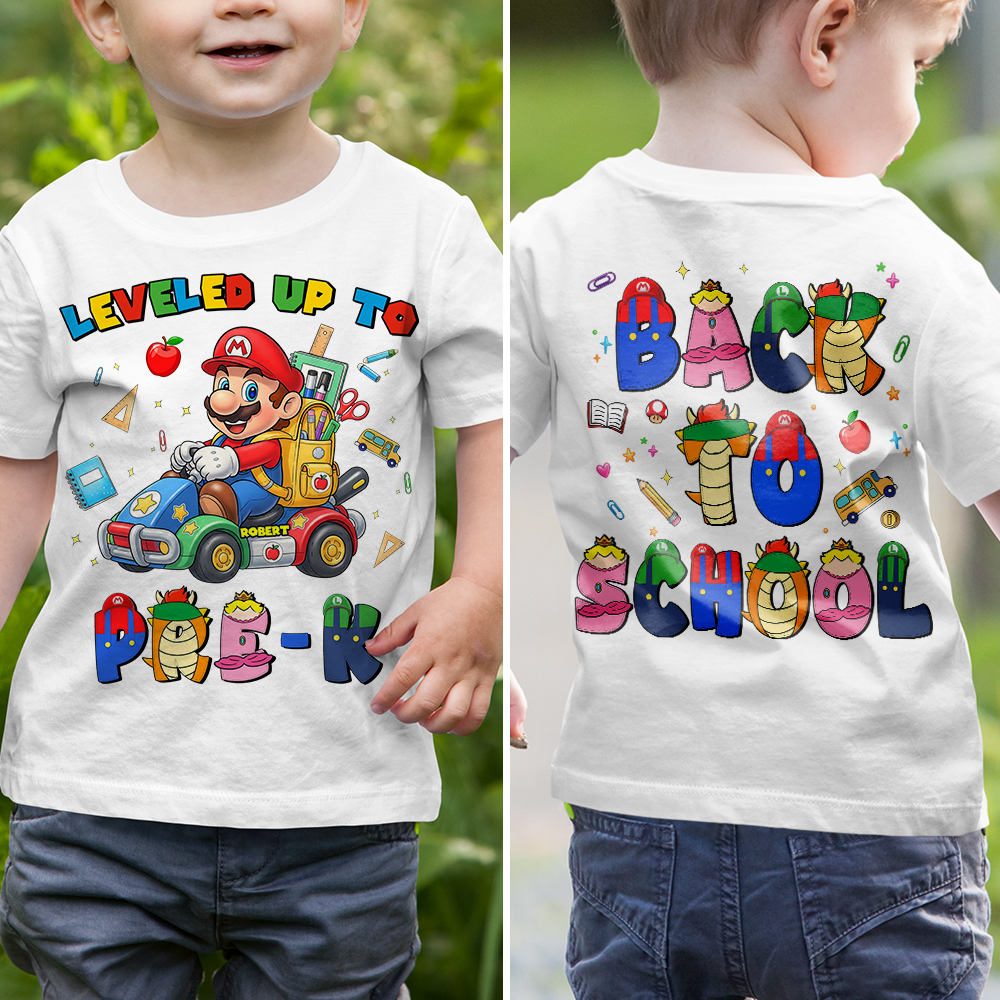 Back To School Kid Shirt - Personalized Gifts For Kid 01HUPU020725
