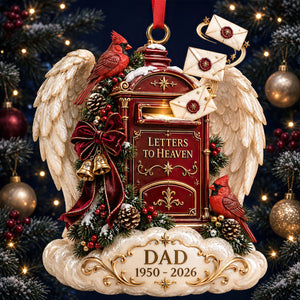 Heaven Christmas Ornament - Personalized Gifts For Christmas 04todt101026