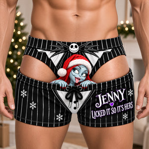 Gothic Soulmates Men's Boxers - Personalized Gift For Him 02OHDH221026