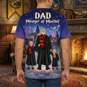 Dad’s Little Chaos Crew 3D Shirt - Personalized Gifts For Dads 02NATN230426TM