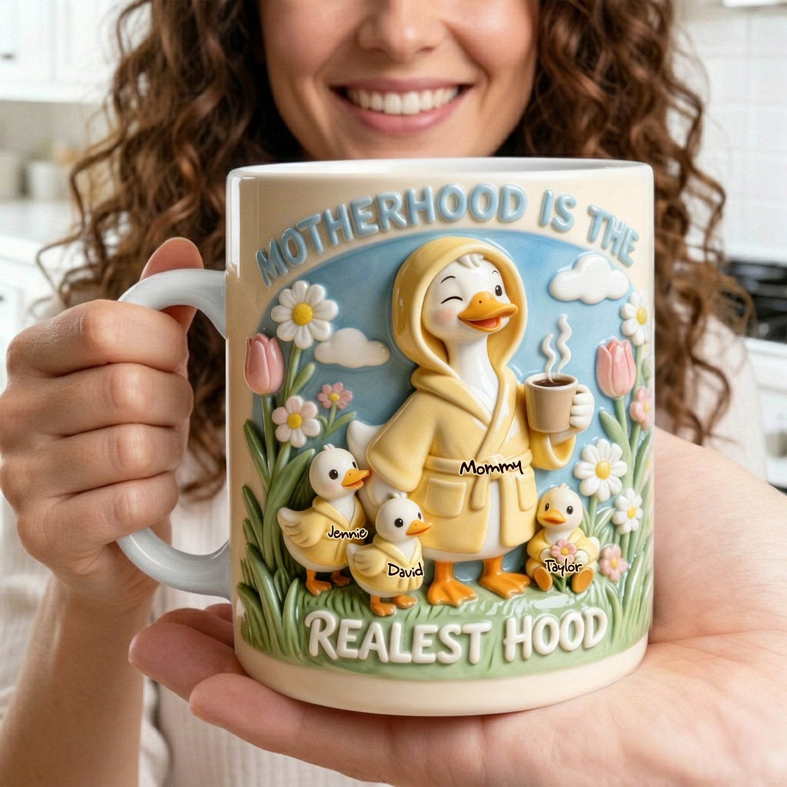 Cute Goose Mom In The Hood Coffee Mug - Personalized Gifts For Moms 05qhlu270226
